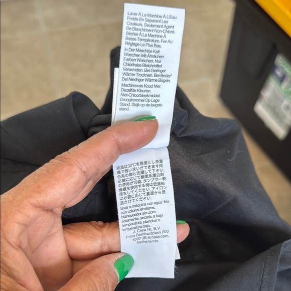 J. Crew Black Sleeveless Ruffled Blouse - Picture 11 of 12